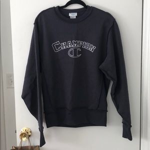 Navy Champion Sweatshirt